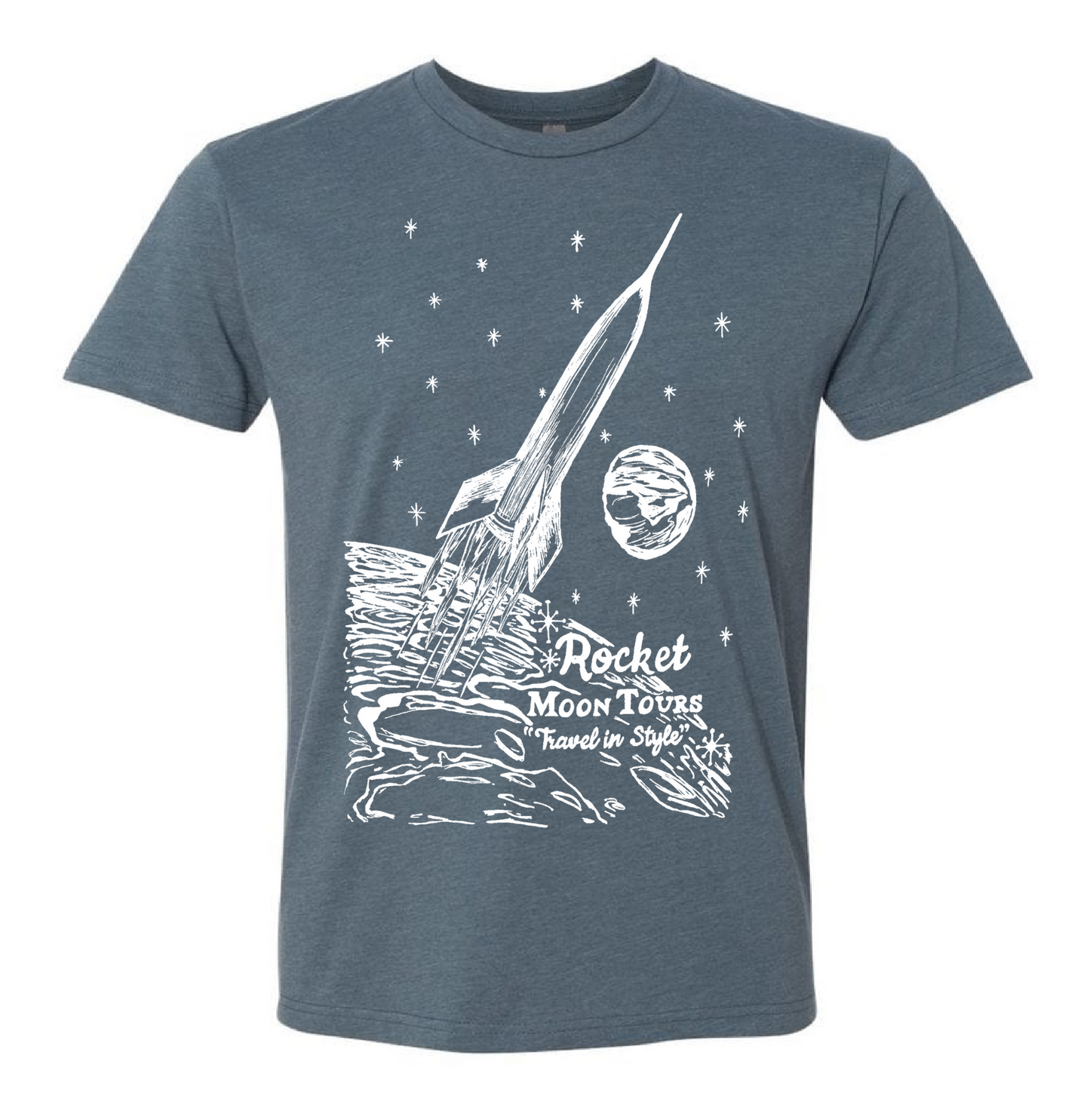 Rocket Moon Tours Unisex T Shirt