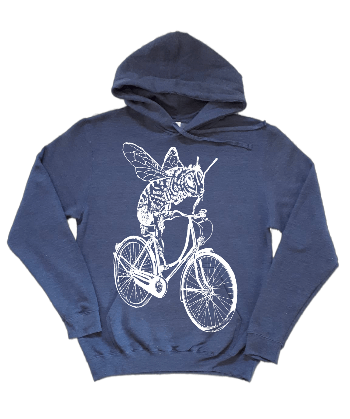 Bee-Cyclette Unisex Fleece Hoodie