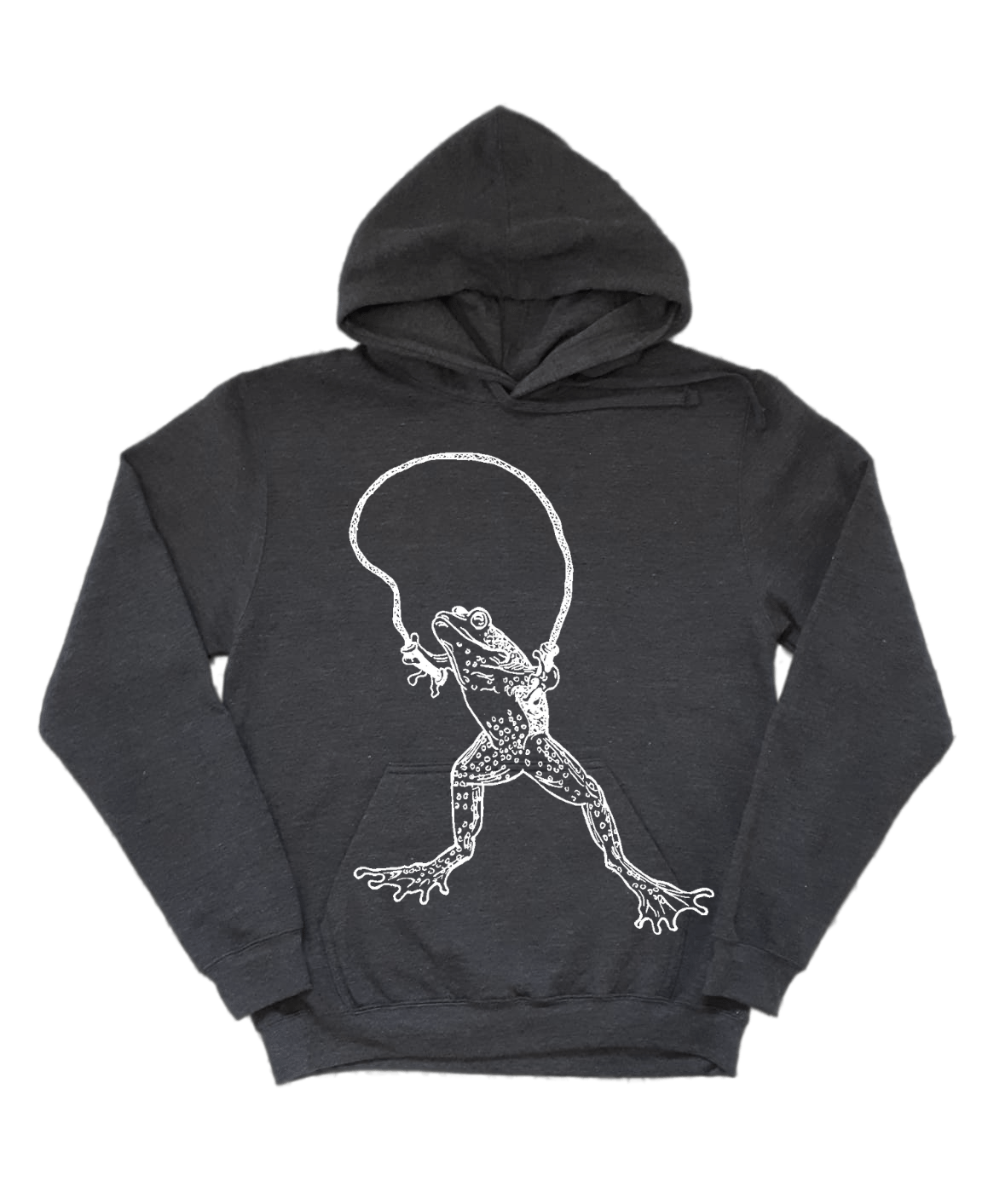 Leap, Frog Unisex Fleece Hoodie