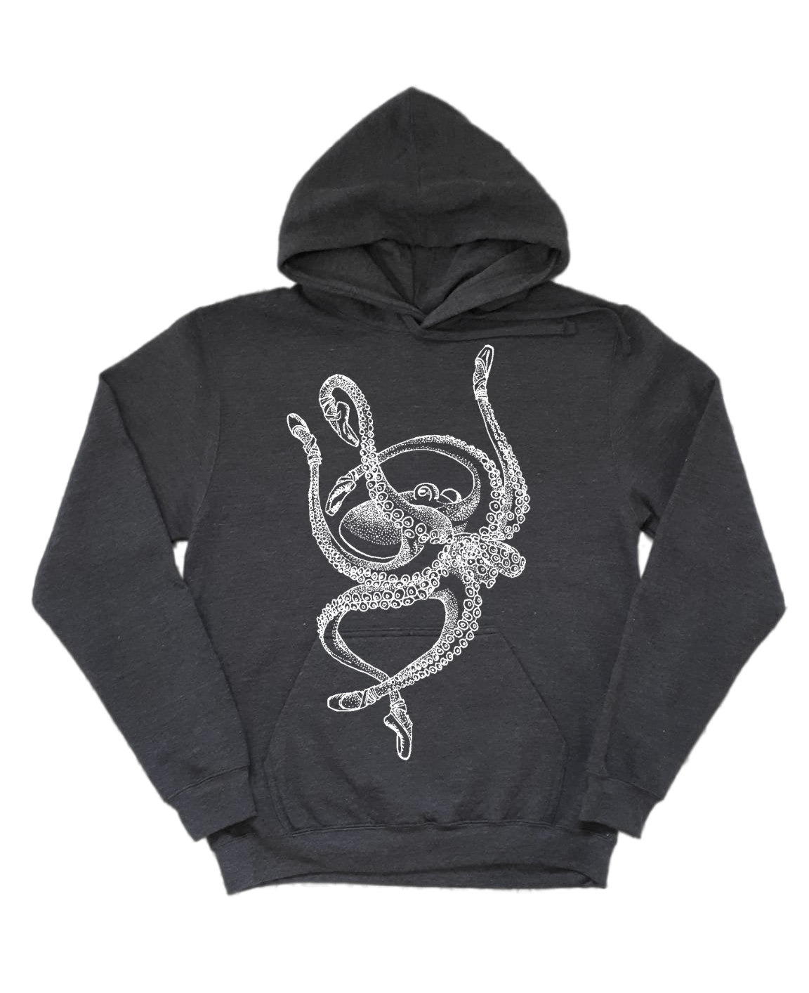 Octopus Ballet Dancer Unisex Fleece Hoodie