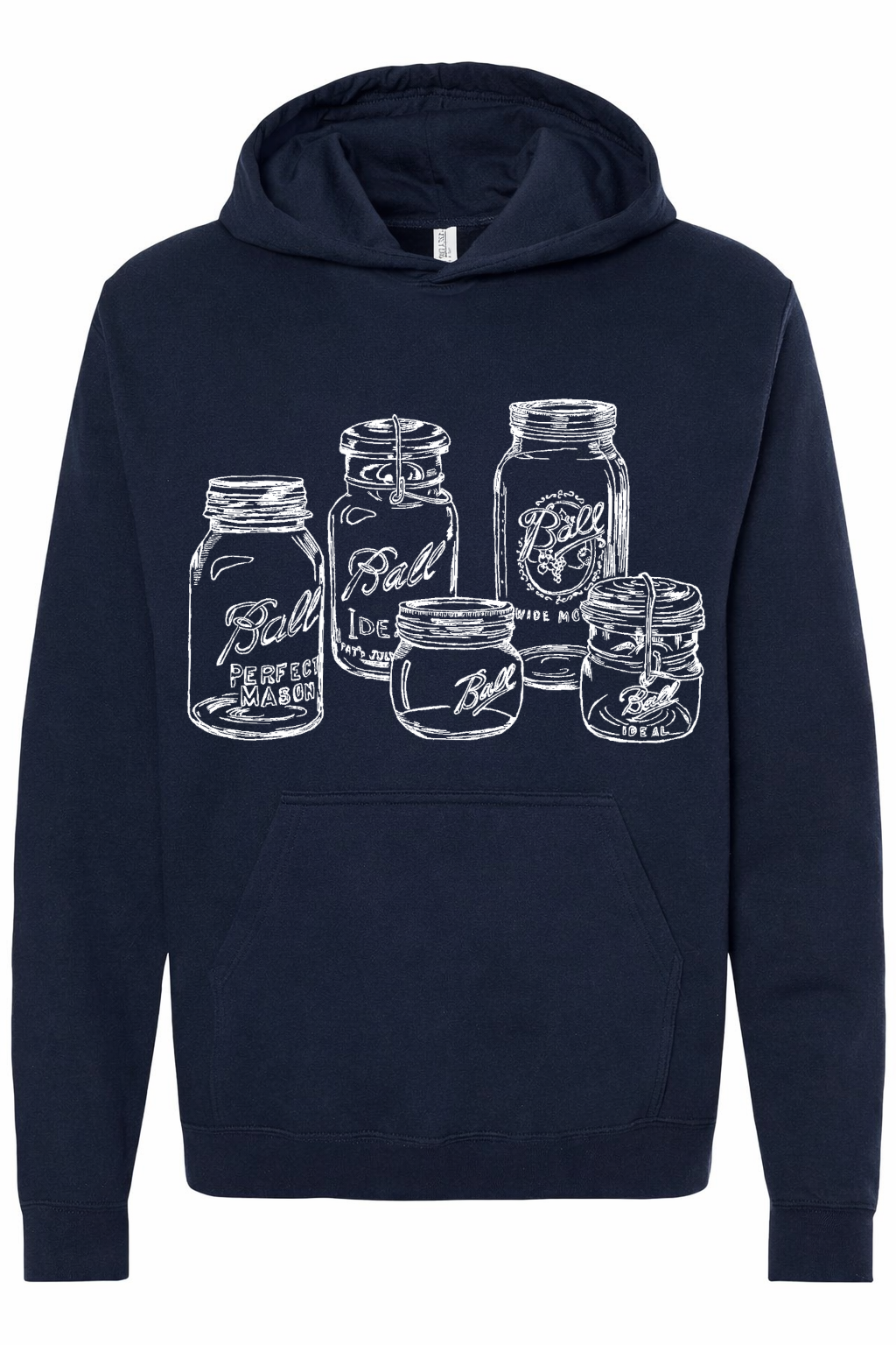 Mason Jars Unisex Fleece Hoodie