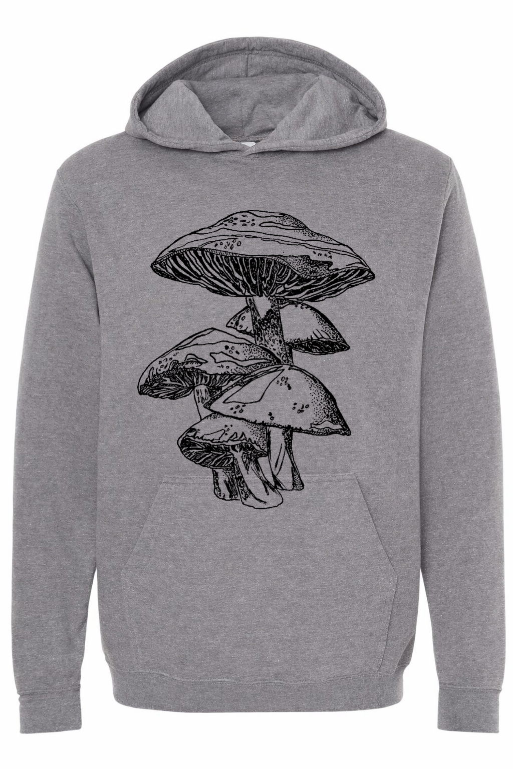 Mushrooms Unisex Fleece Hoodie
