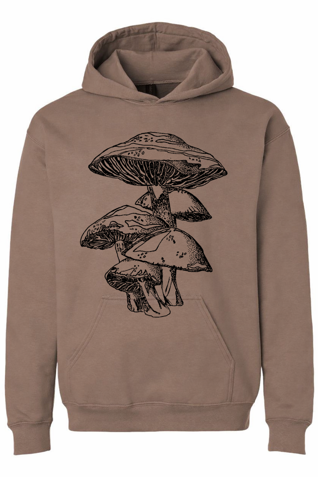 Mushrooms Unisex Fleece Hoodie