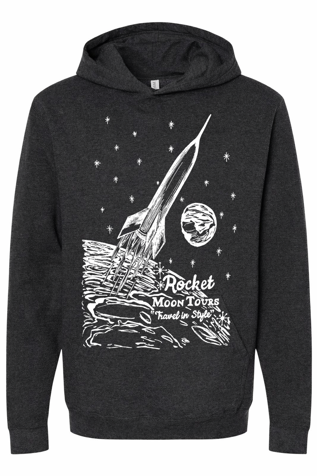 Rocket Moon Tours Unisex Fleece Hoodie