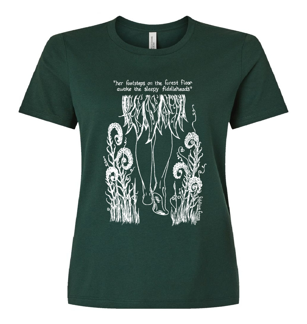 Forest Fairy Ladies Loose Fit T Shirt