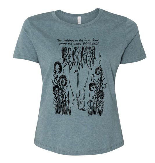 Forest Fairy Ladies Loose Fit T Shirt