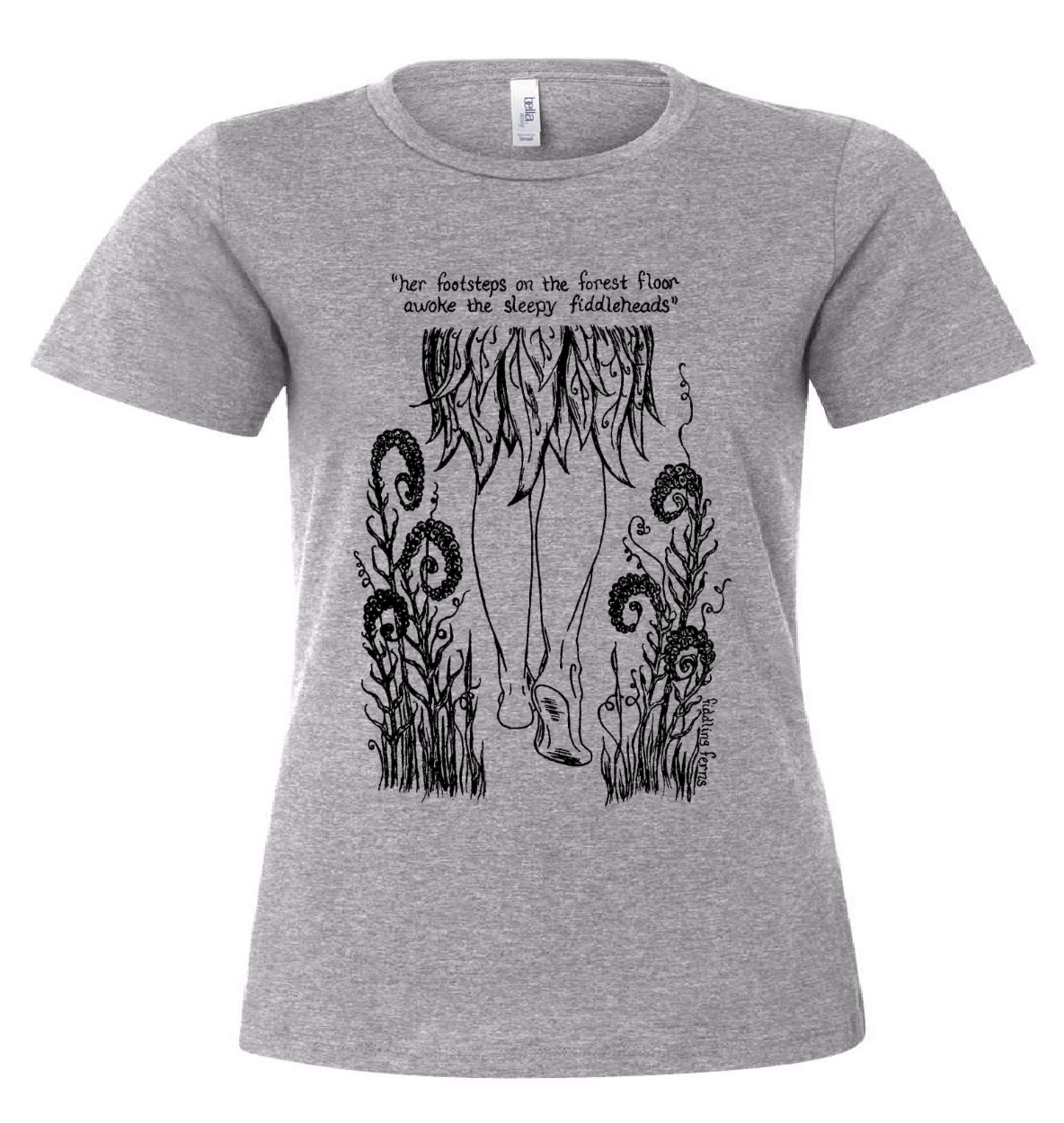 Forest Fairy Ladies Loose Fit T Shirt