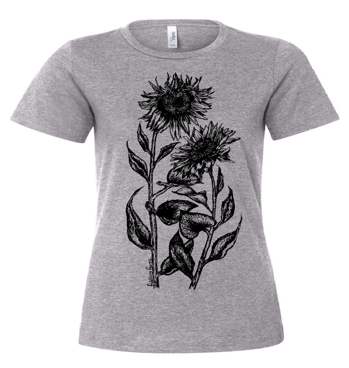Sunflowers Ladies Loose Fit T Shirt