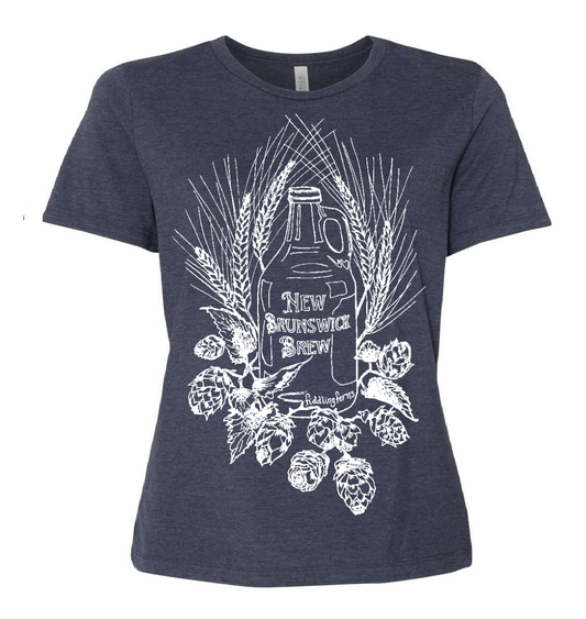 NB Brew Craft Beer Ladies Loose Fit T Shirt