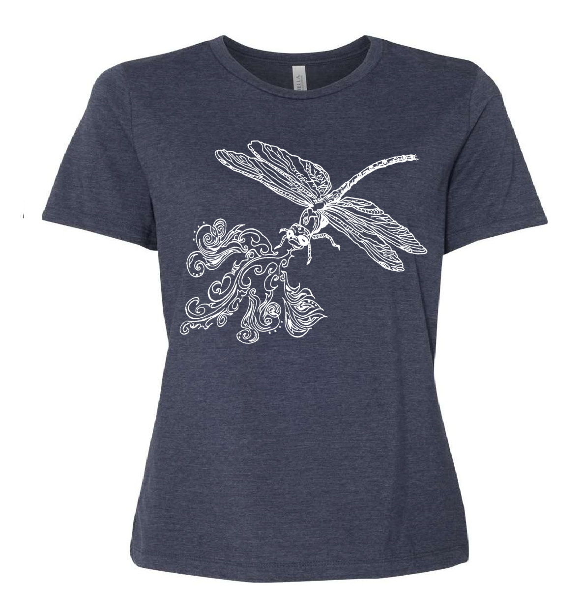 Fire Breathing Dragonfly Ladies Loose Fit T Shirt
