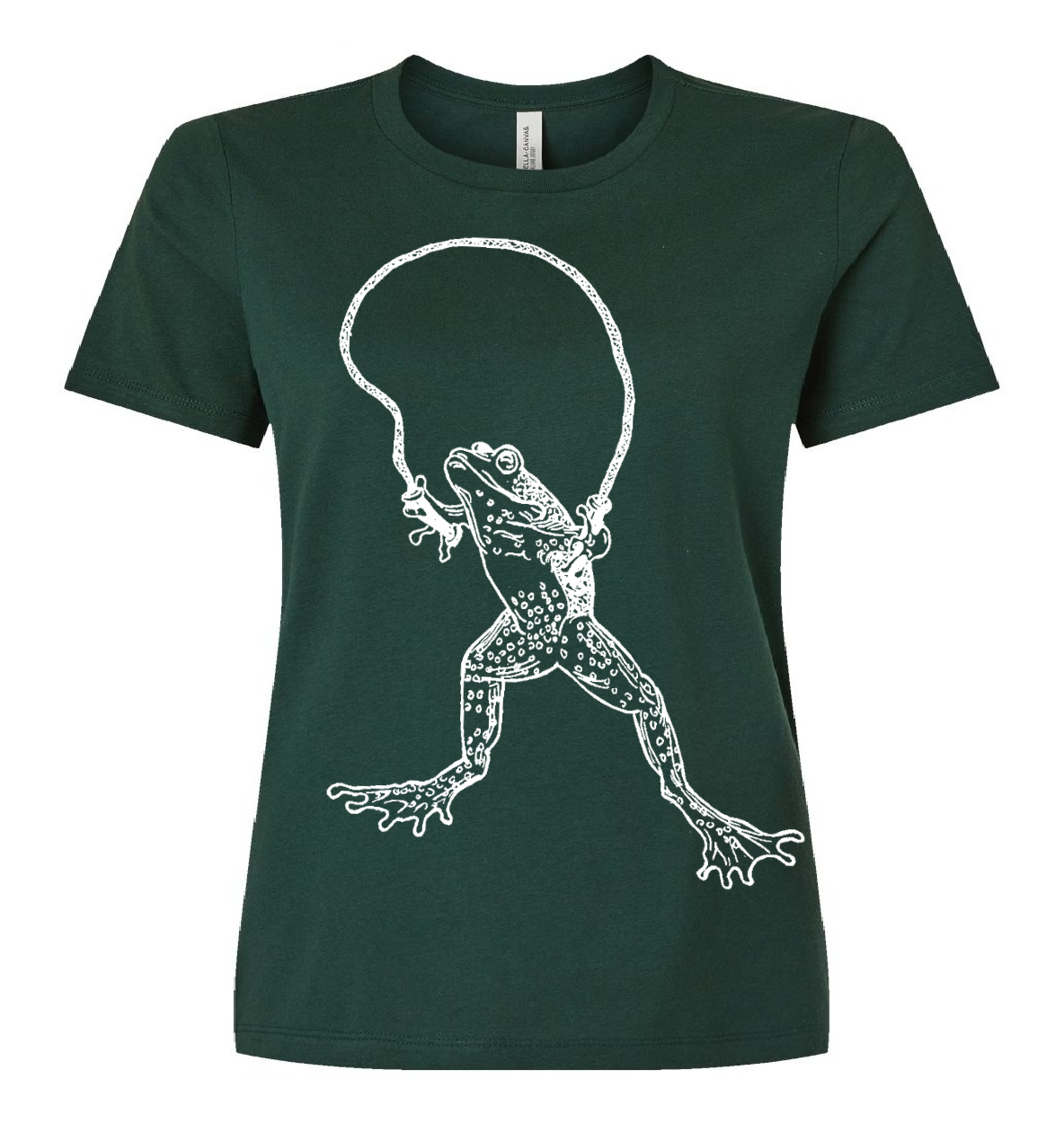 Jumping Frog Ladies Loose Fit T Shirt