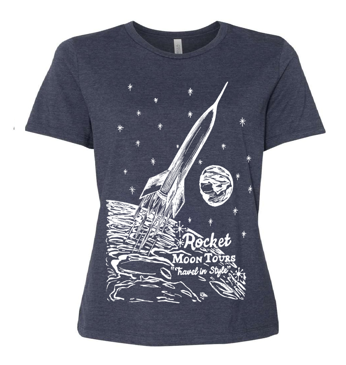 Rocket Moon Tours Ladies Loose Fit T Shirt