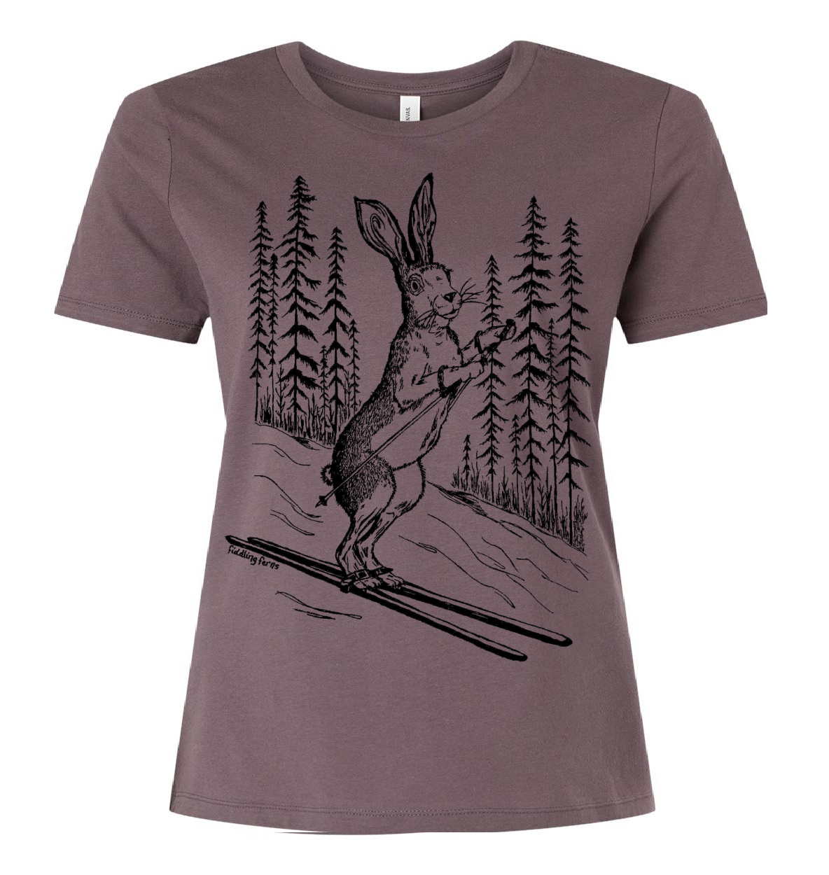 The Bunny Hill Ladies Loose Fit T Shirt