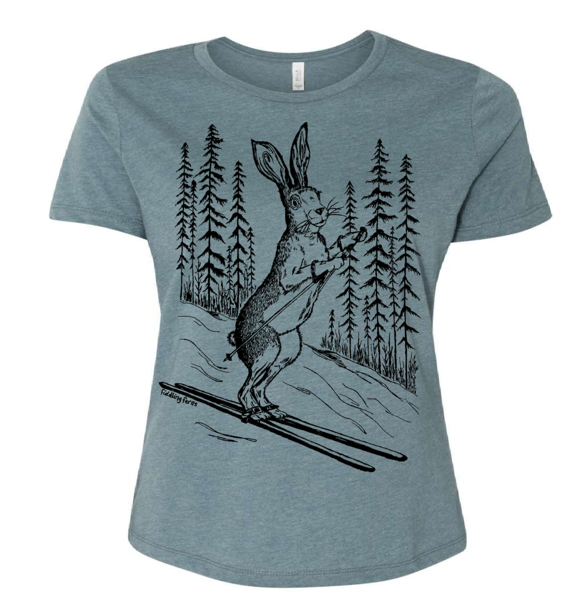 The Bunny Hill Ladies Loose Fit T Shirt