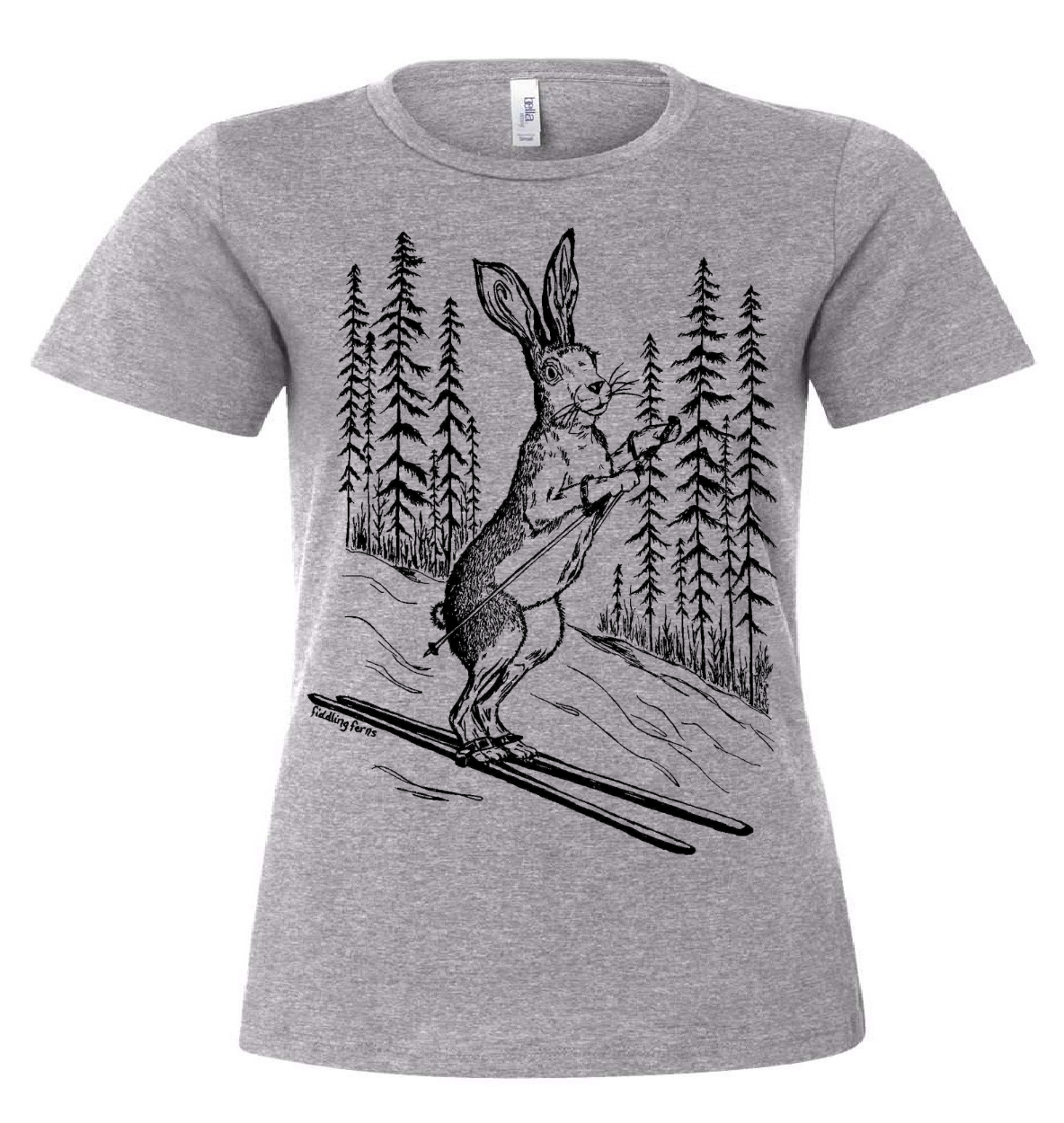 The Bunny Hill Ladies Loose Fit T Shirt