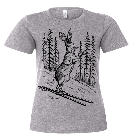 The Bunny Hill Ladies Loose Fit T Shirt