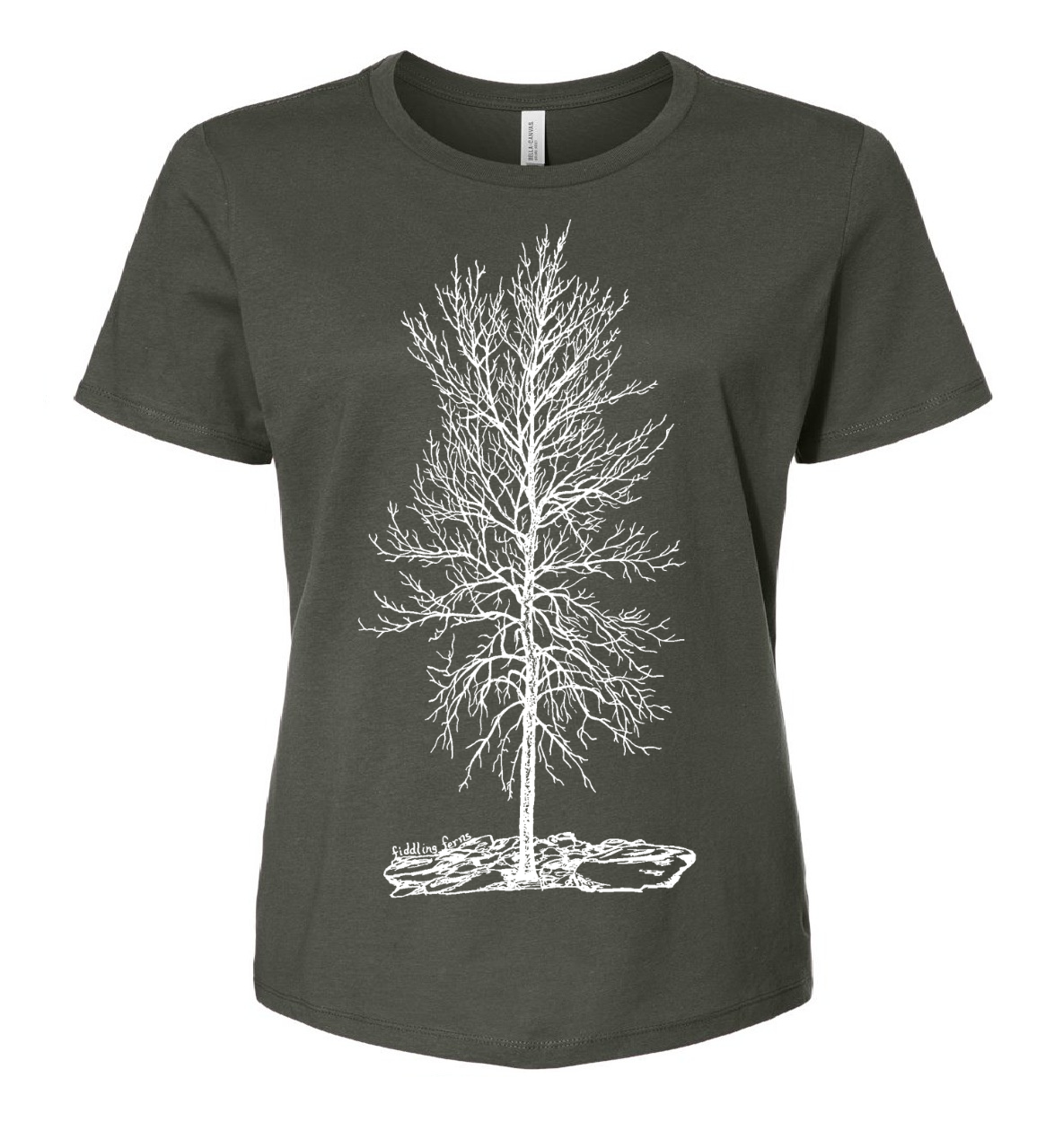 Bare Winter Tree "Solitude" Ladies Loose Fit T Shirt