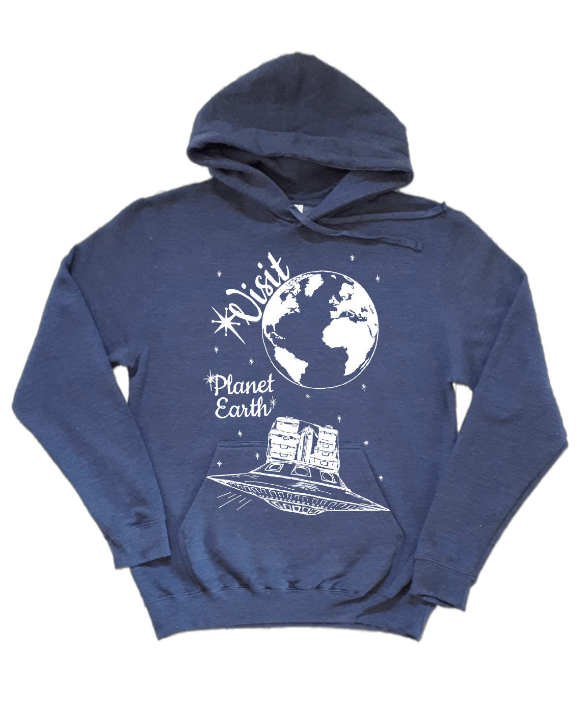 Visit Planet Earth Unisex Fleece Hoodie