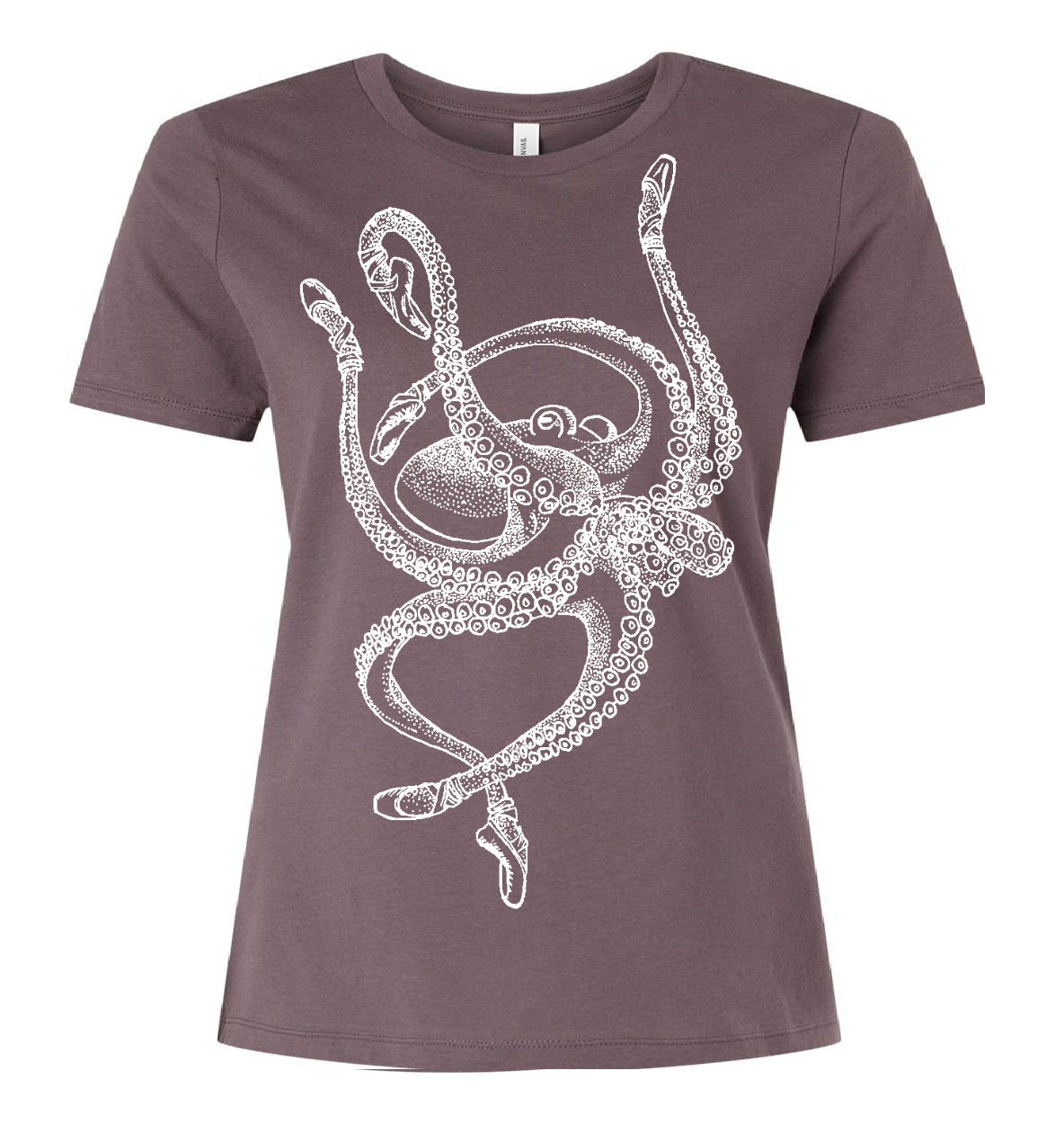 Octopus Ballet Dancer Ladies Loose Fit T Shirt