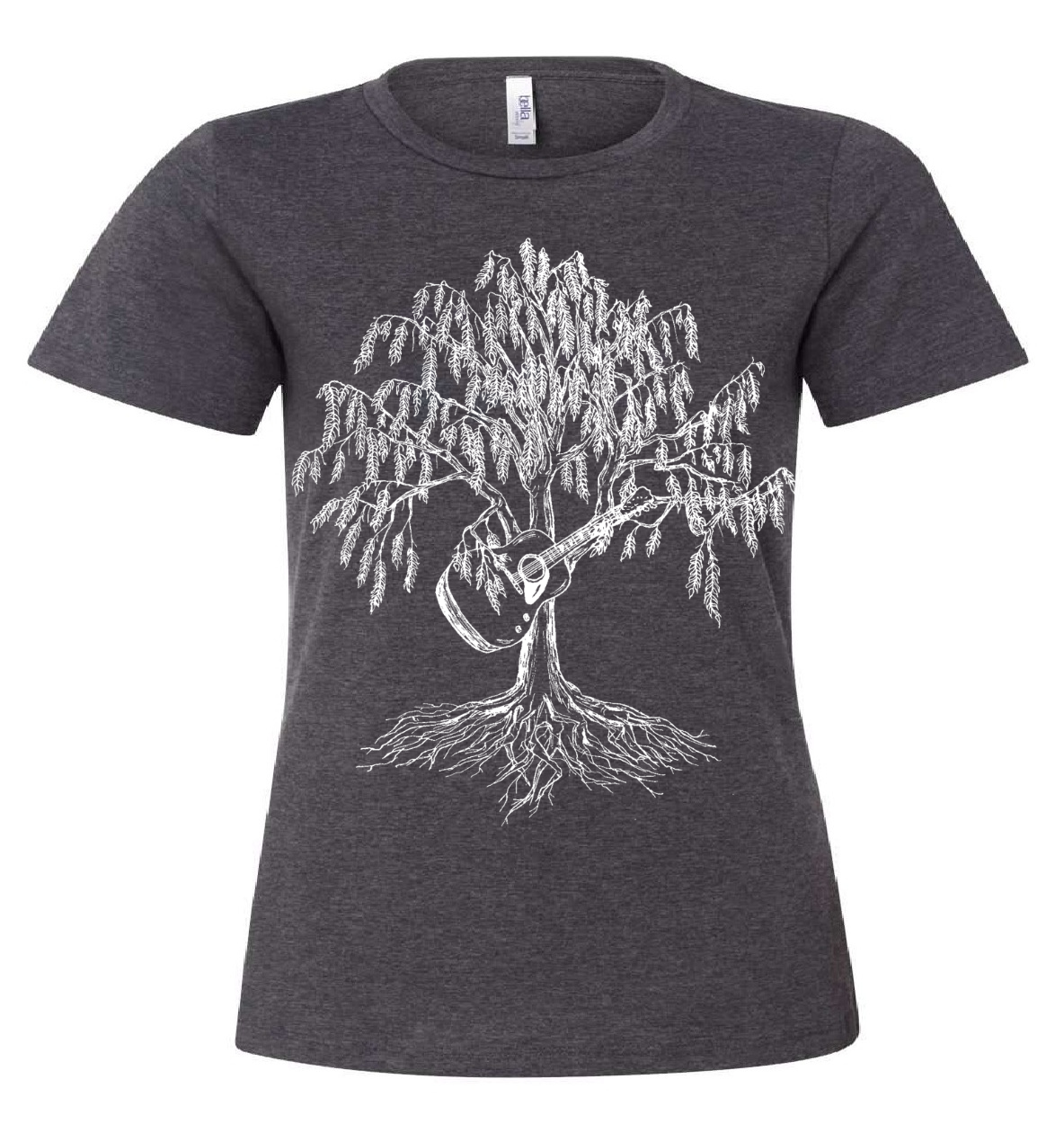 Weeping Willow Guitar Ladies Loose Fit T Shirt