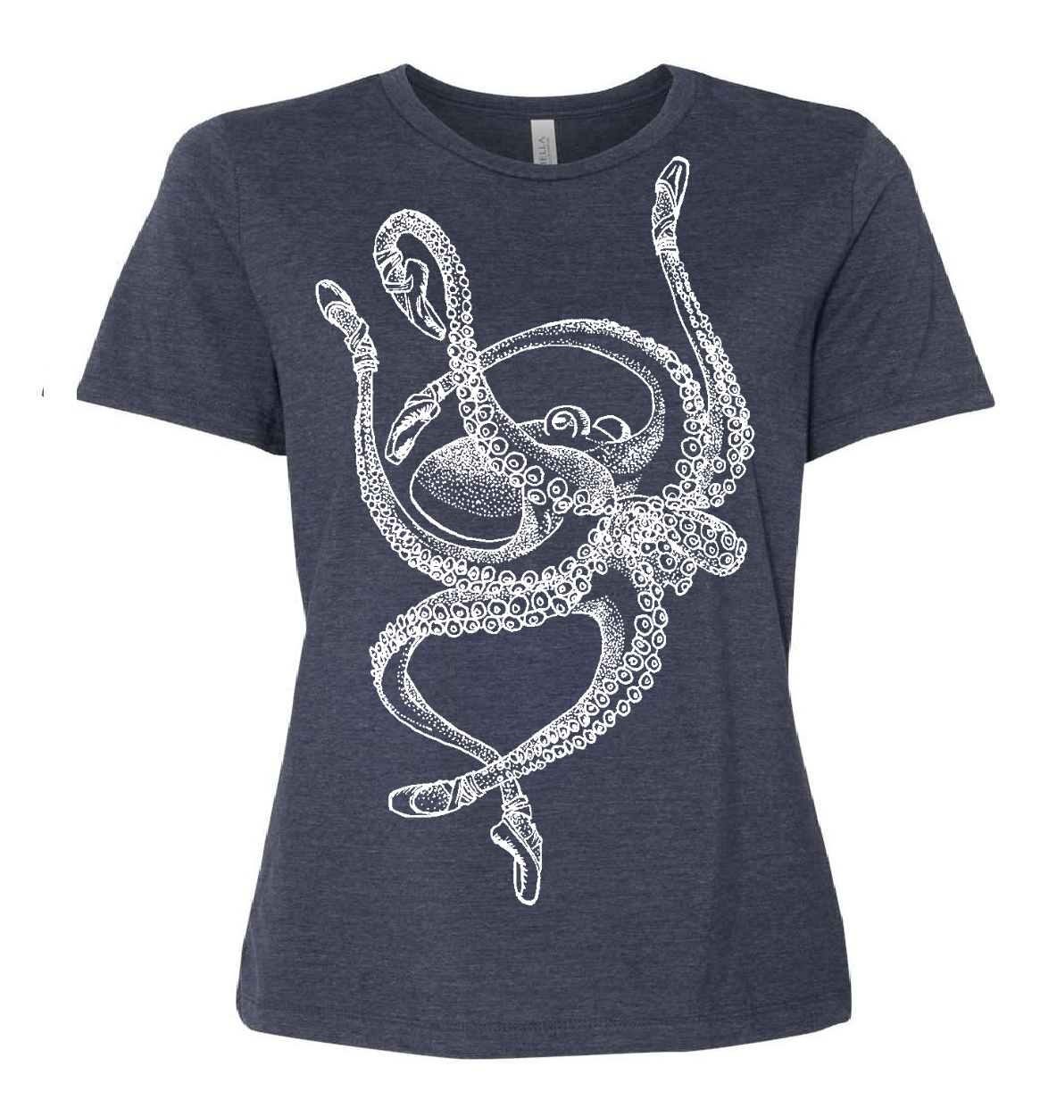 Octopus Ballet Dancer Ladies Loose Fit T Shirt