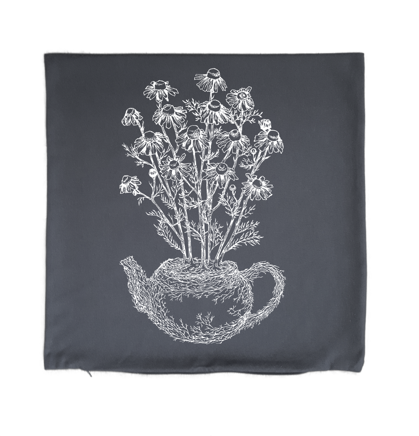 Chamomile Teapot 20 x 20 Cushion Cover