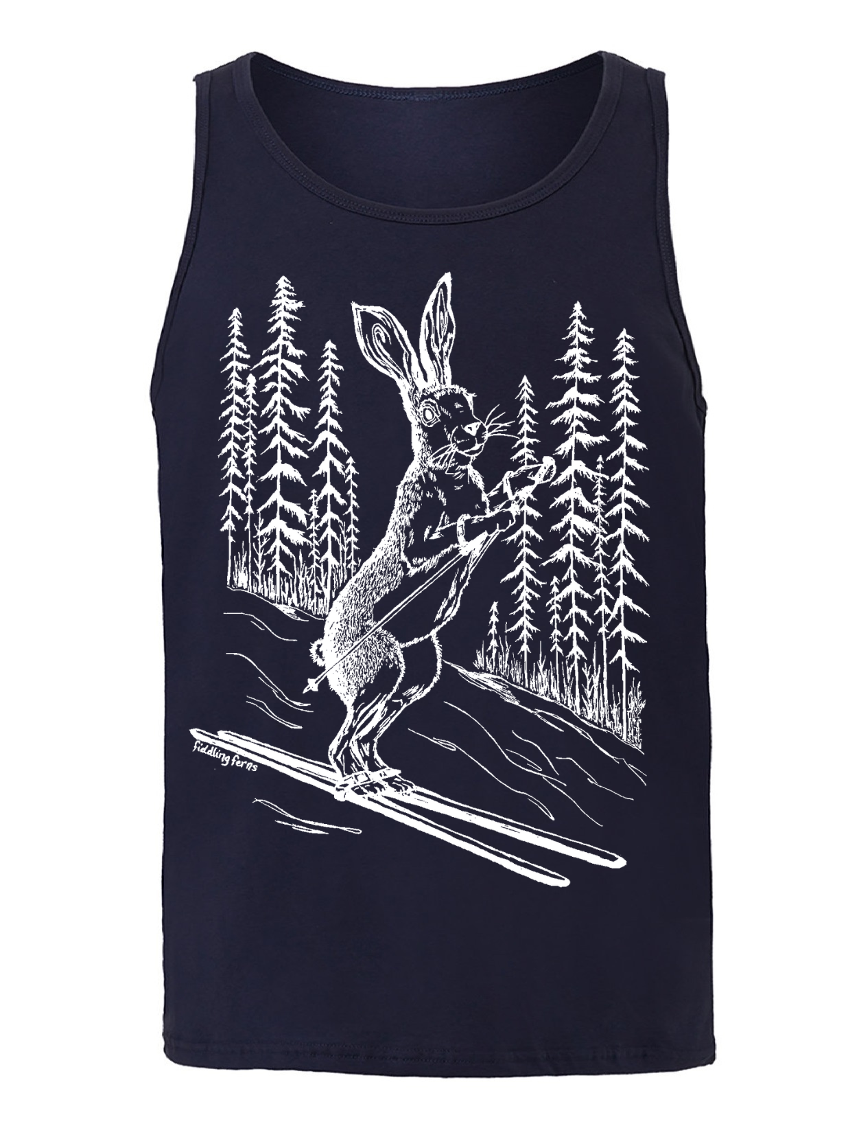 The Bunny Hill Unisex Tank Top