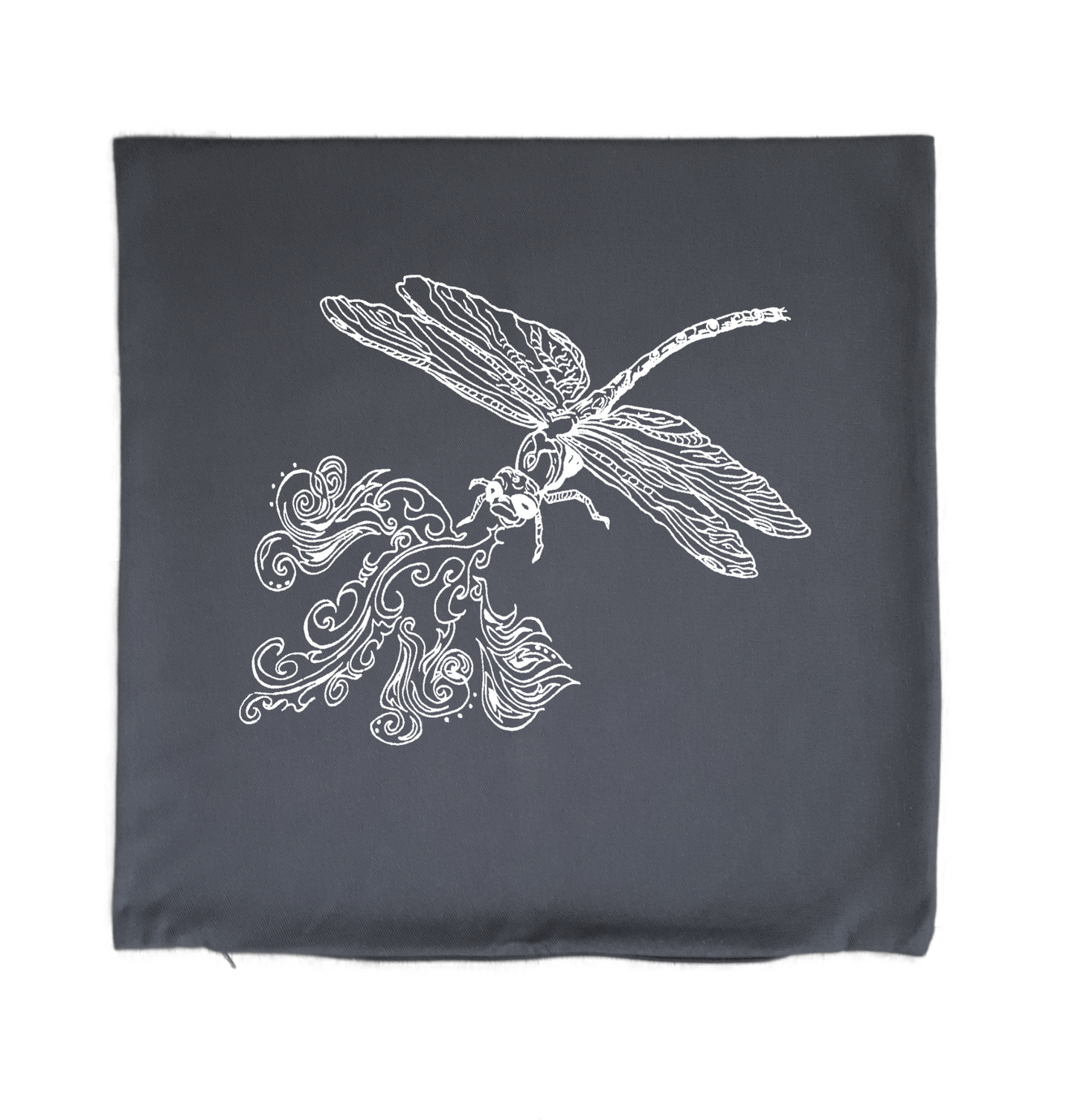 Fire Breathing Dragonfly 20 x 20 Cushion Cover