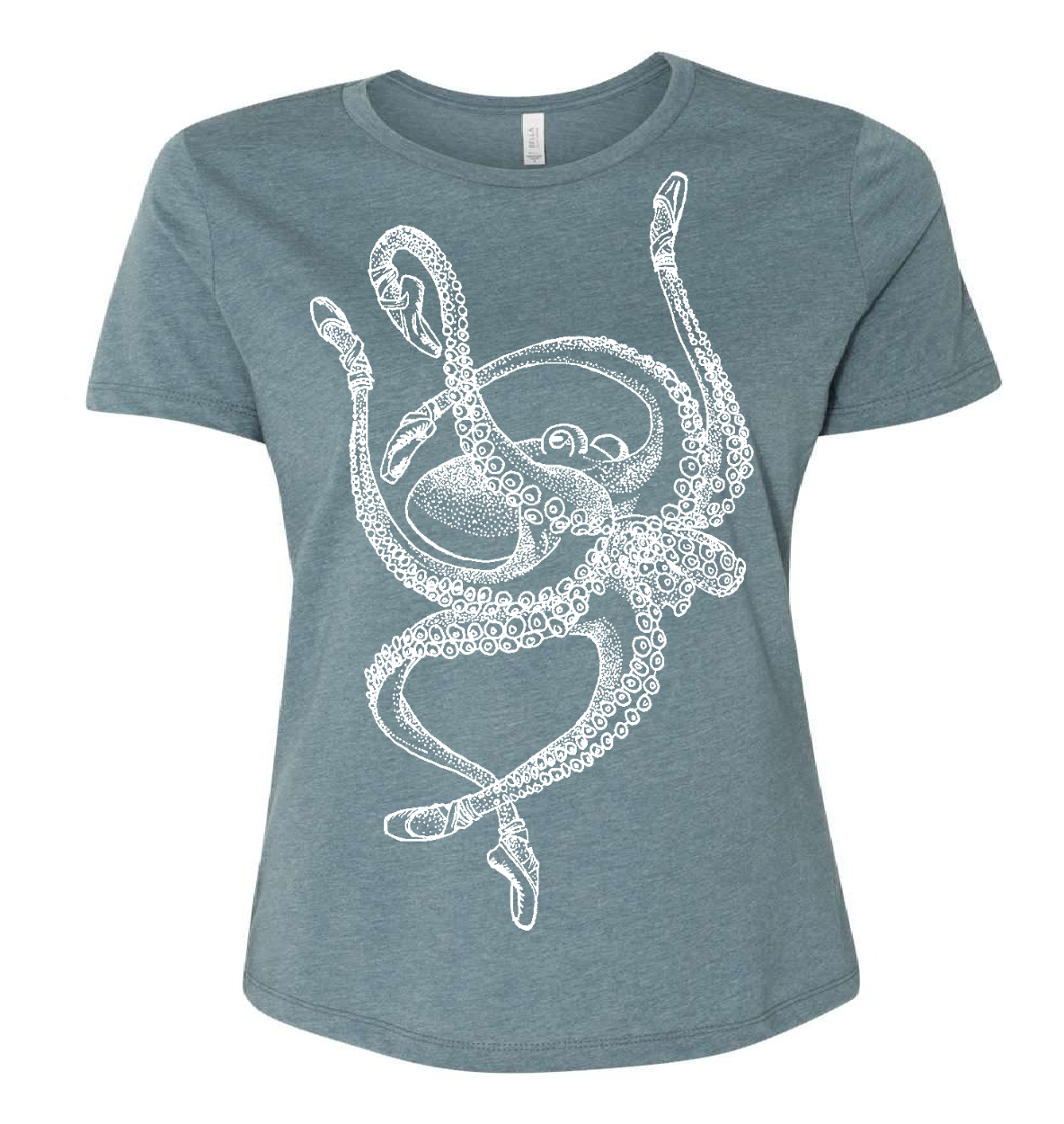 Octopus Ballet Dancer Ladies Loose Fit T Shirt