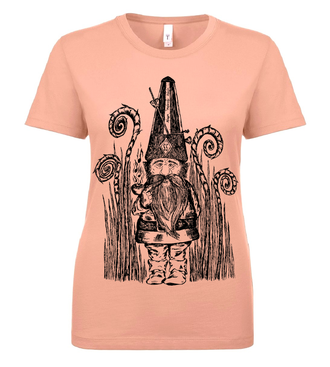 A Metro Gnome Ladies T Shirt