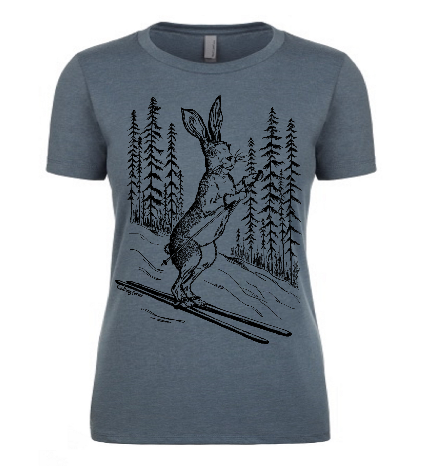 The Bunny Hill Ladies T Shirt