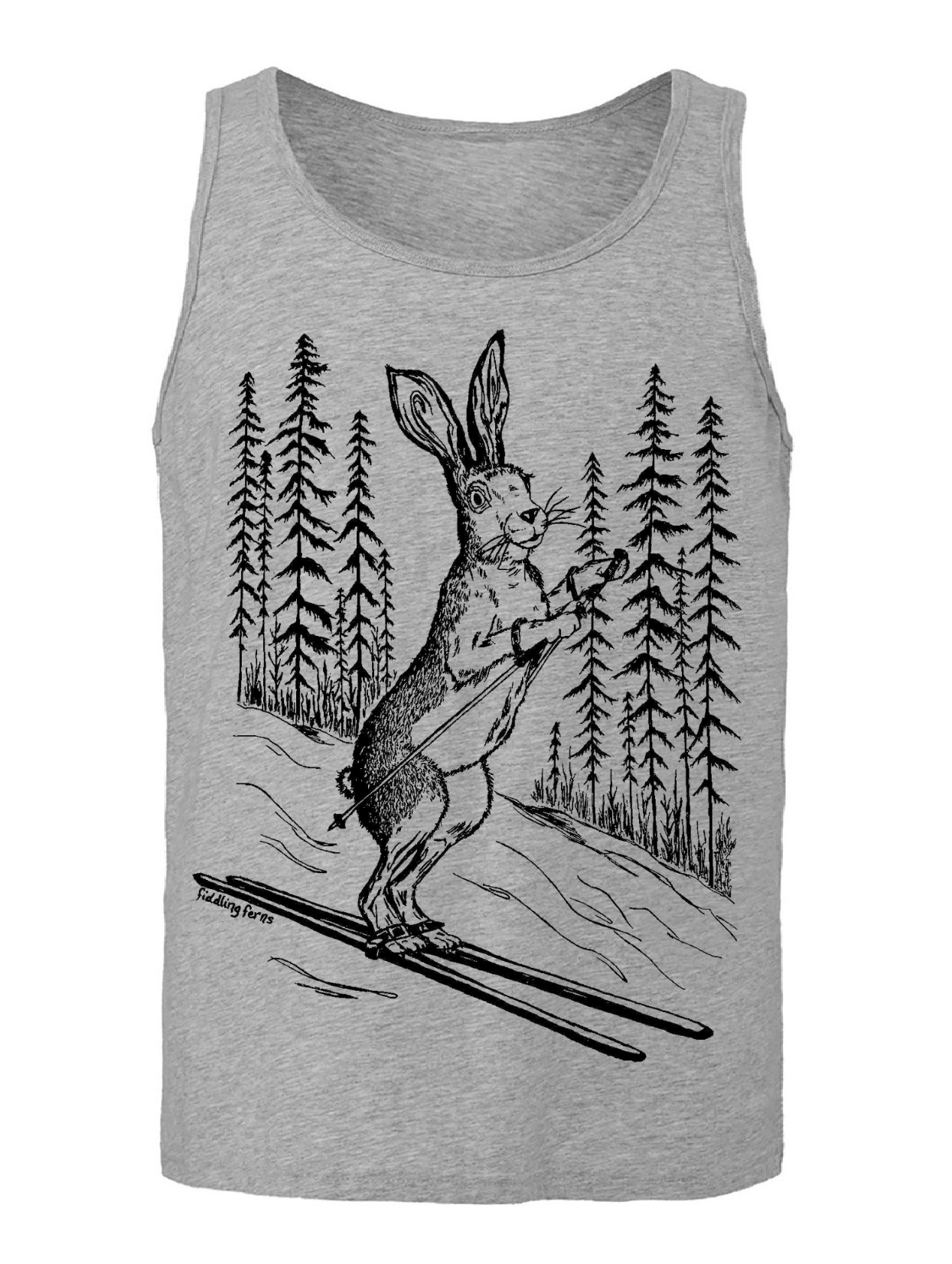 The Bunny Hill Unisex Tank Top