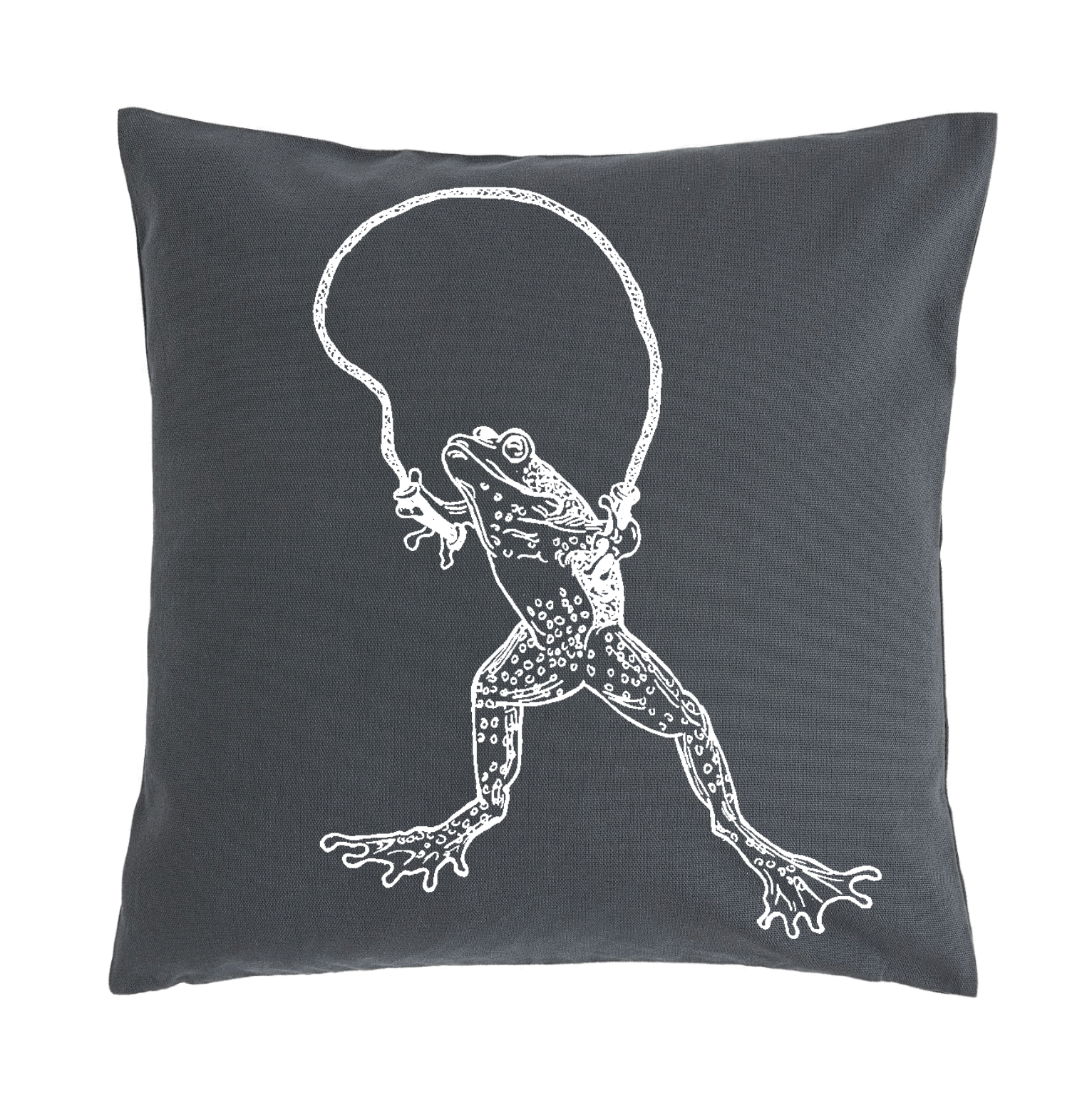 Leaping Frog 20 x 20 Cushion Cover – Fiddling Ferns Artisan Studio