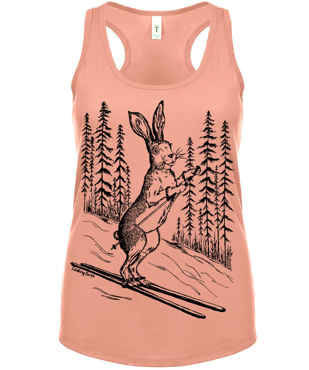 The Bunny Hill Ladies Tank Top – Fiddling Ferns Artisan Studio