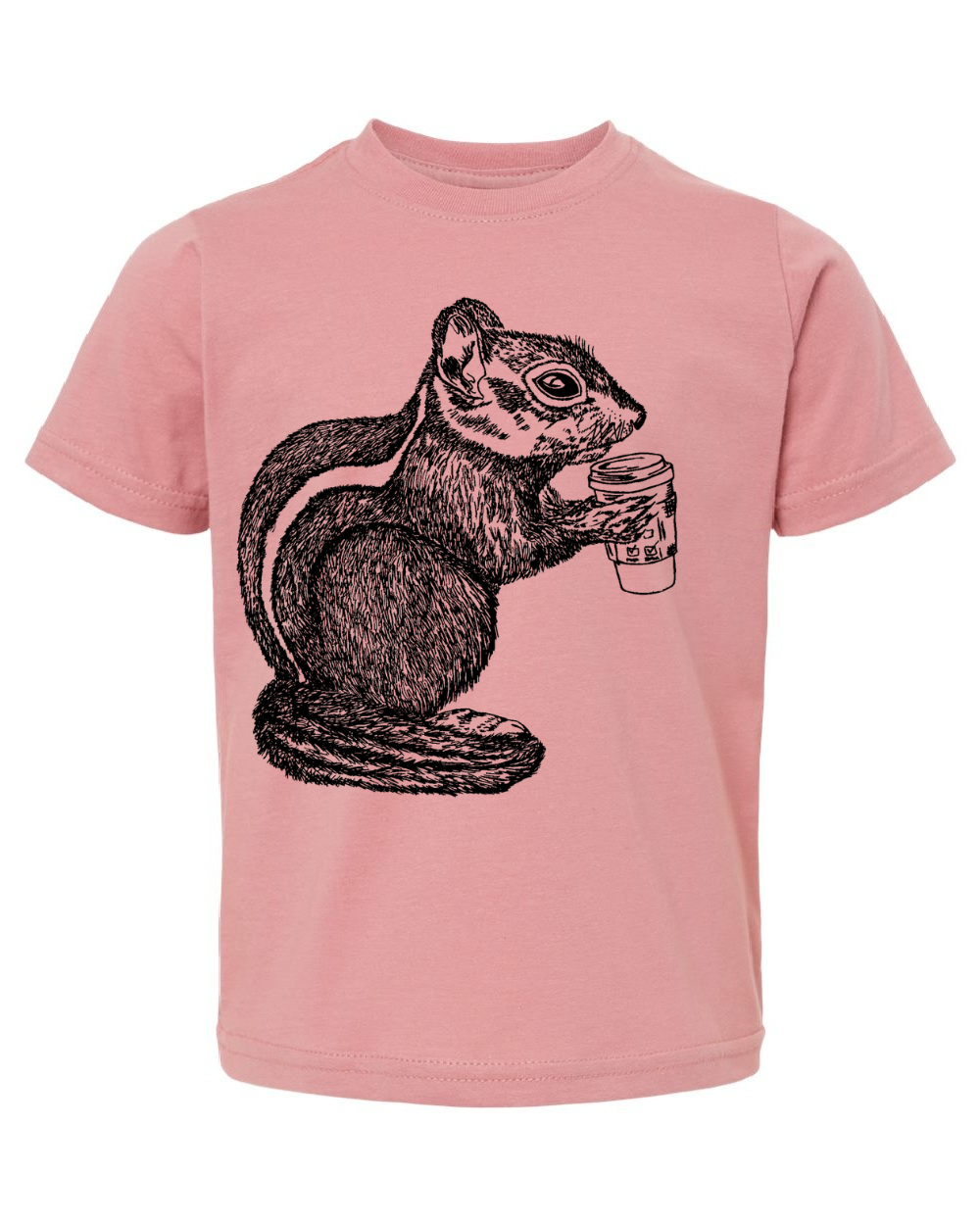 The Caffeinated Chipmunk Toddler Tee