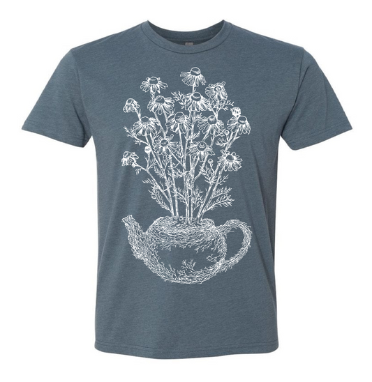 Chamomile Teapot Unisex T Shirt