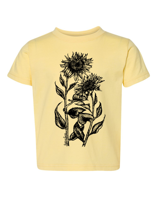 Sunflowers Toddler Tee
