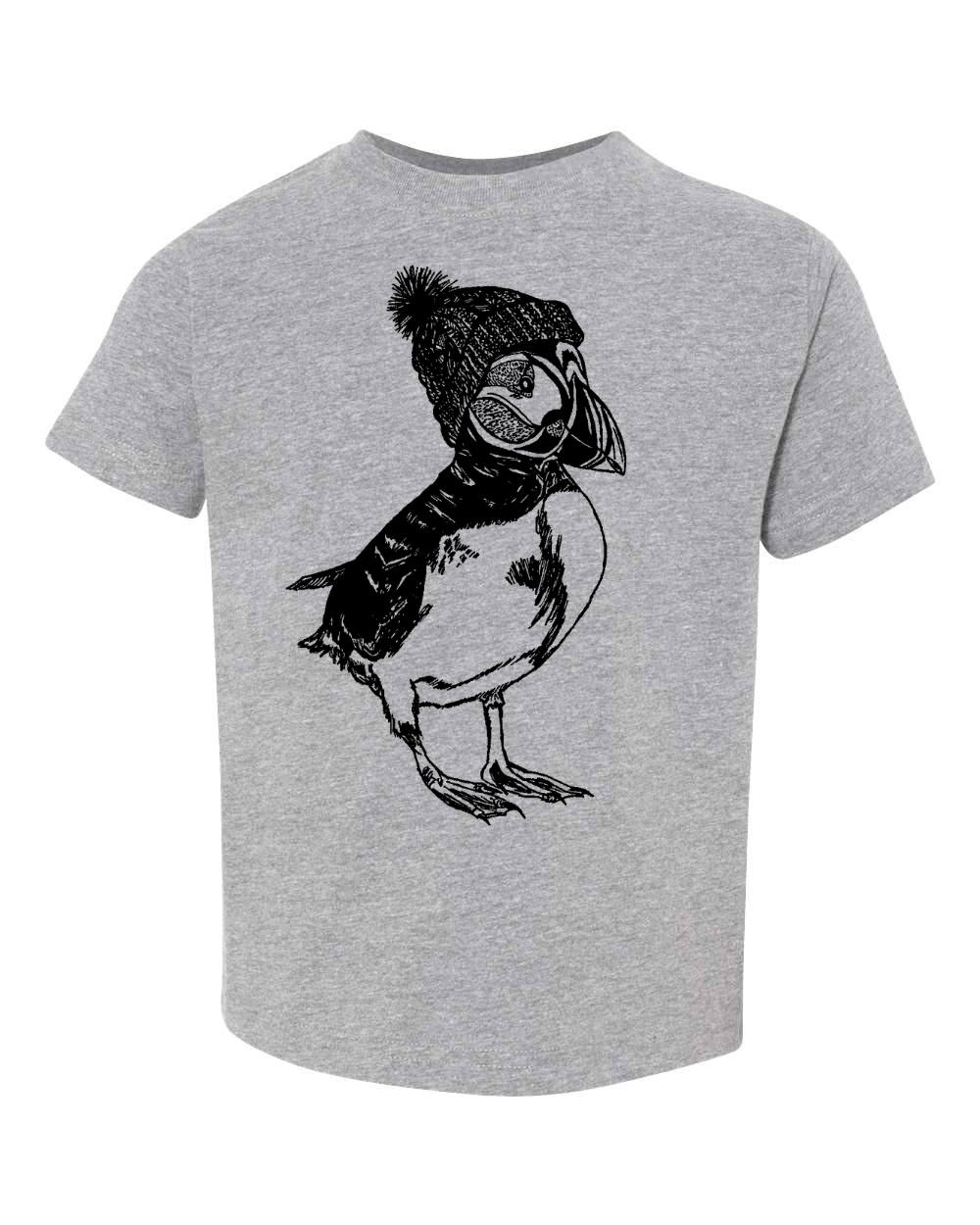 Puffin in a Toque Toddler Tee