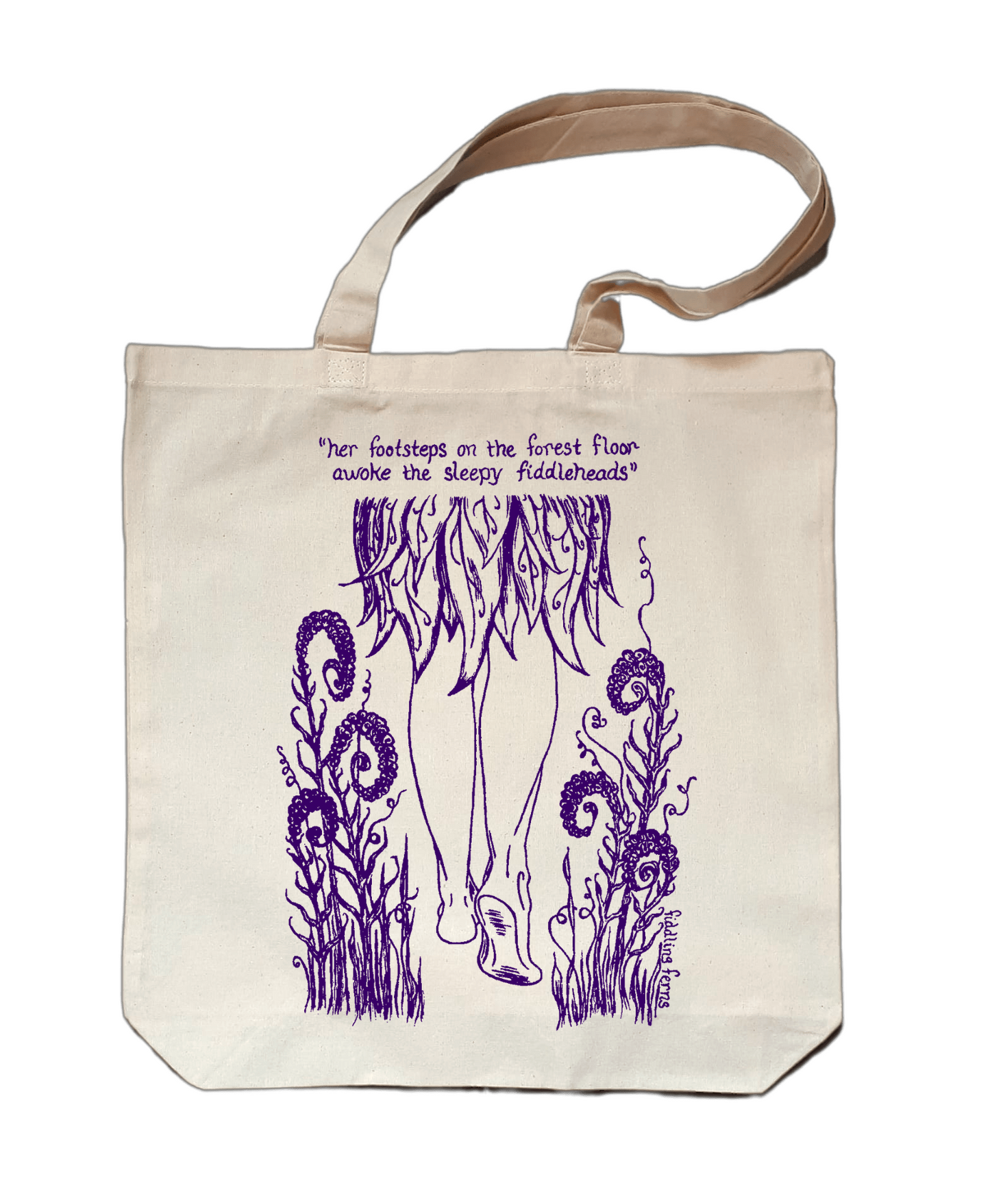 Forest Fairy Small Cotton Tote