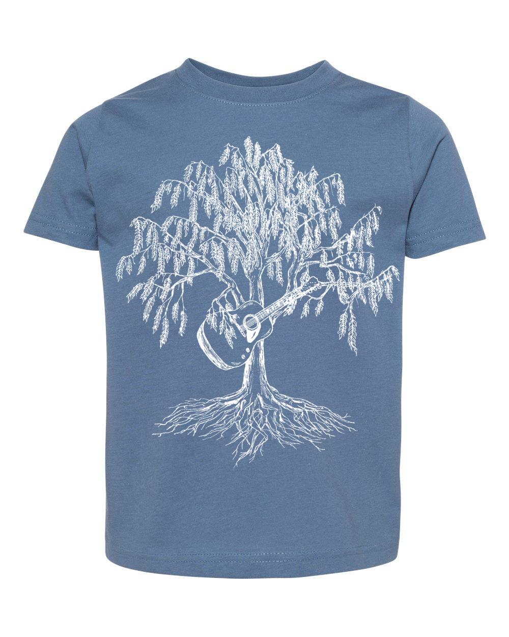 Weeping Willow Tree Guitar Toddler Tee