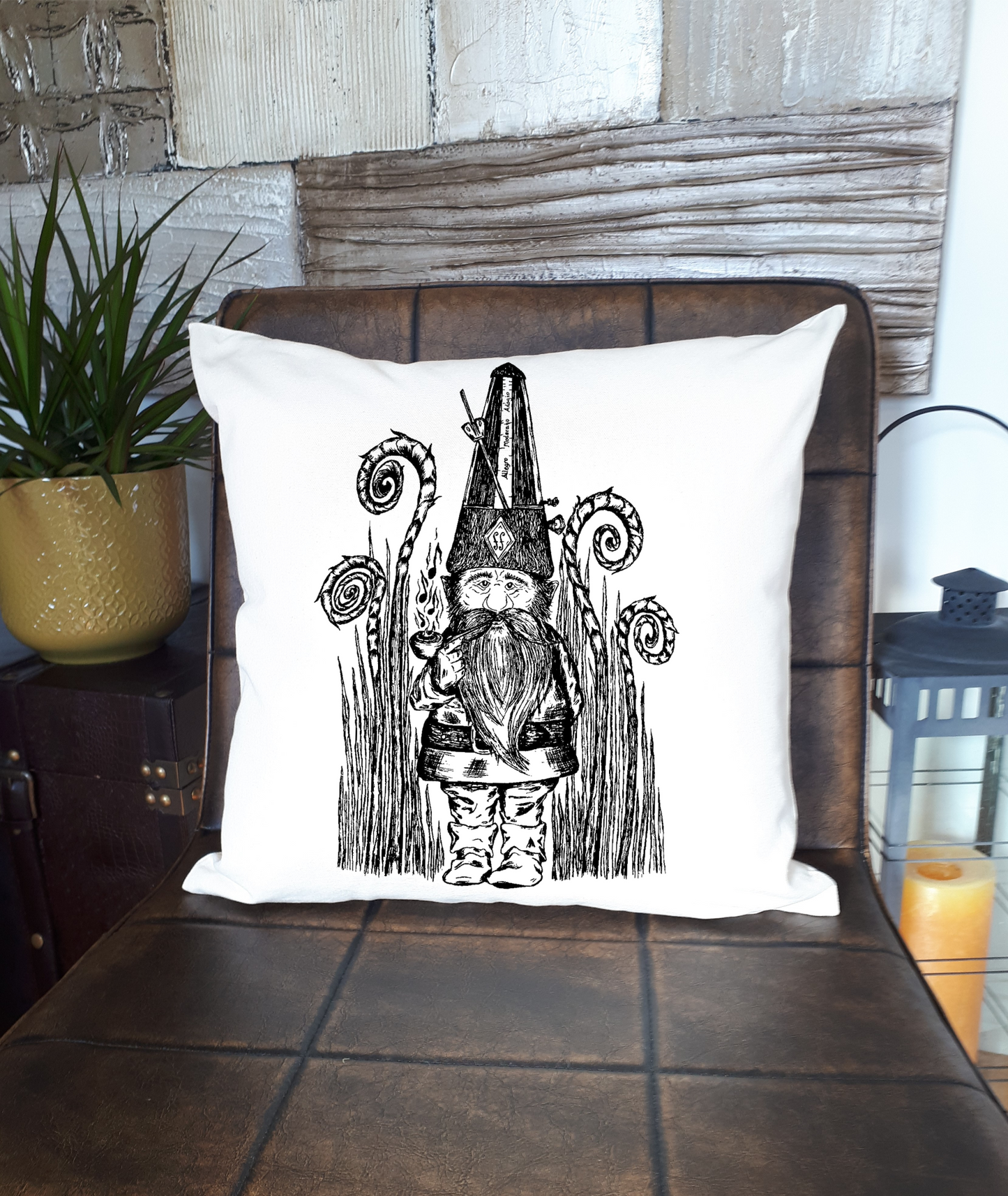 Metro Gnome 20 x 20 Cushion Cover