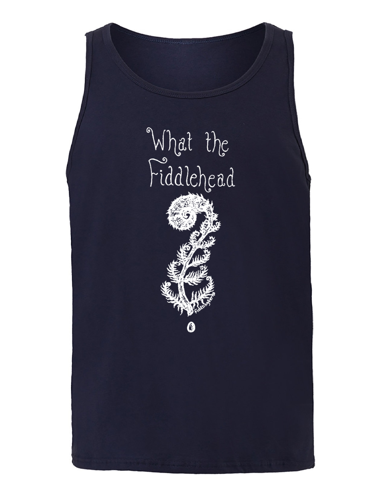 What the Fiddlehead Unisex Tank Top