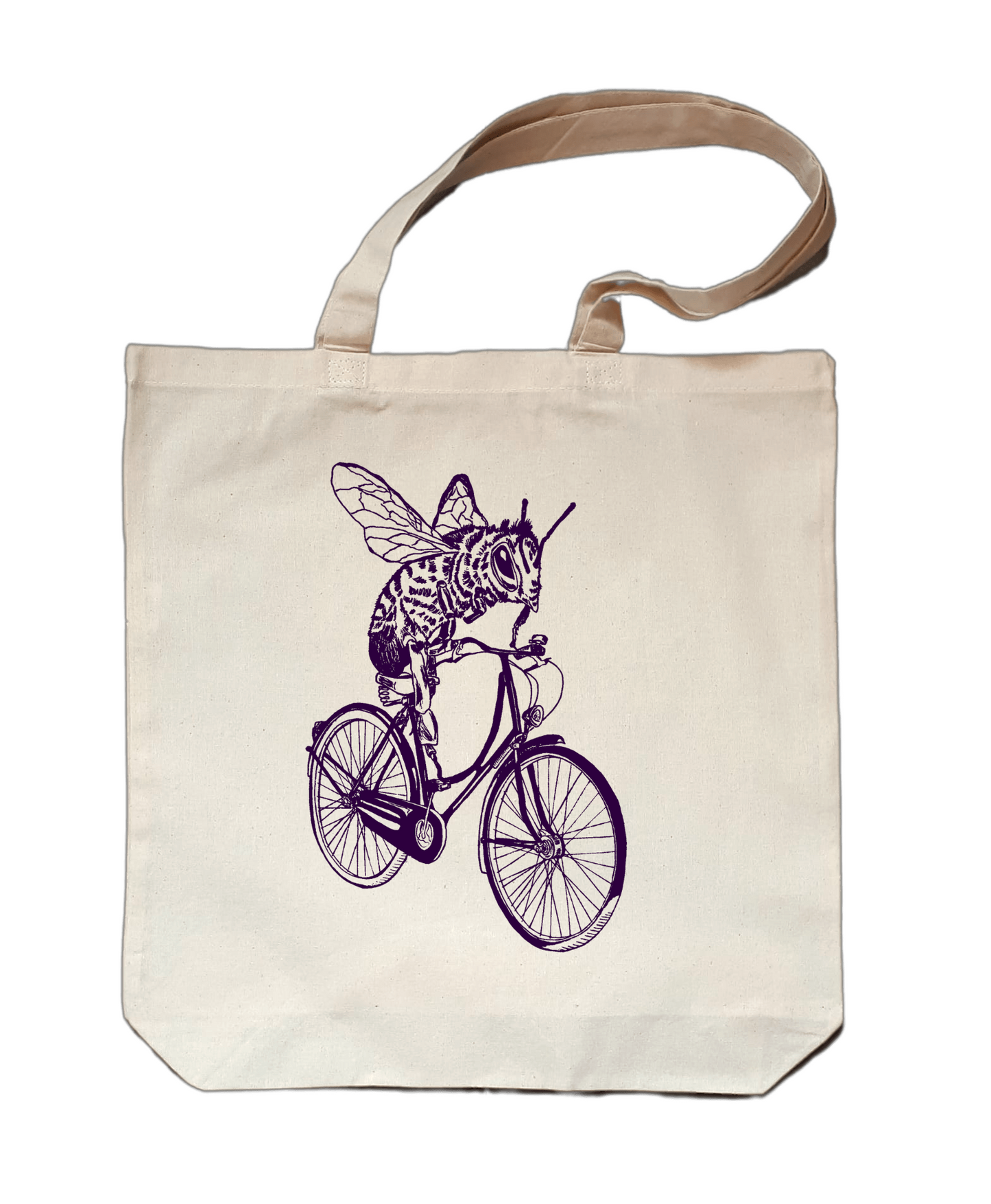 Bee-Cyclette Small Cotton Tote