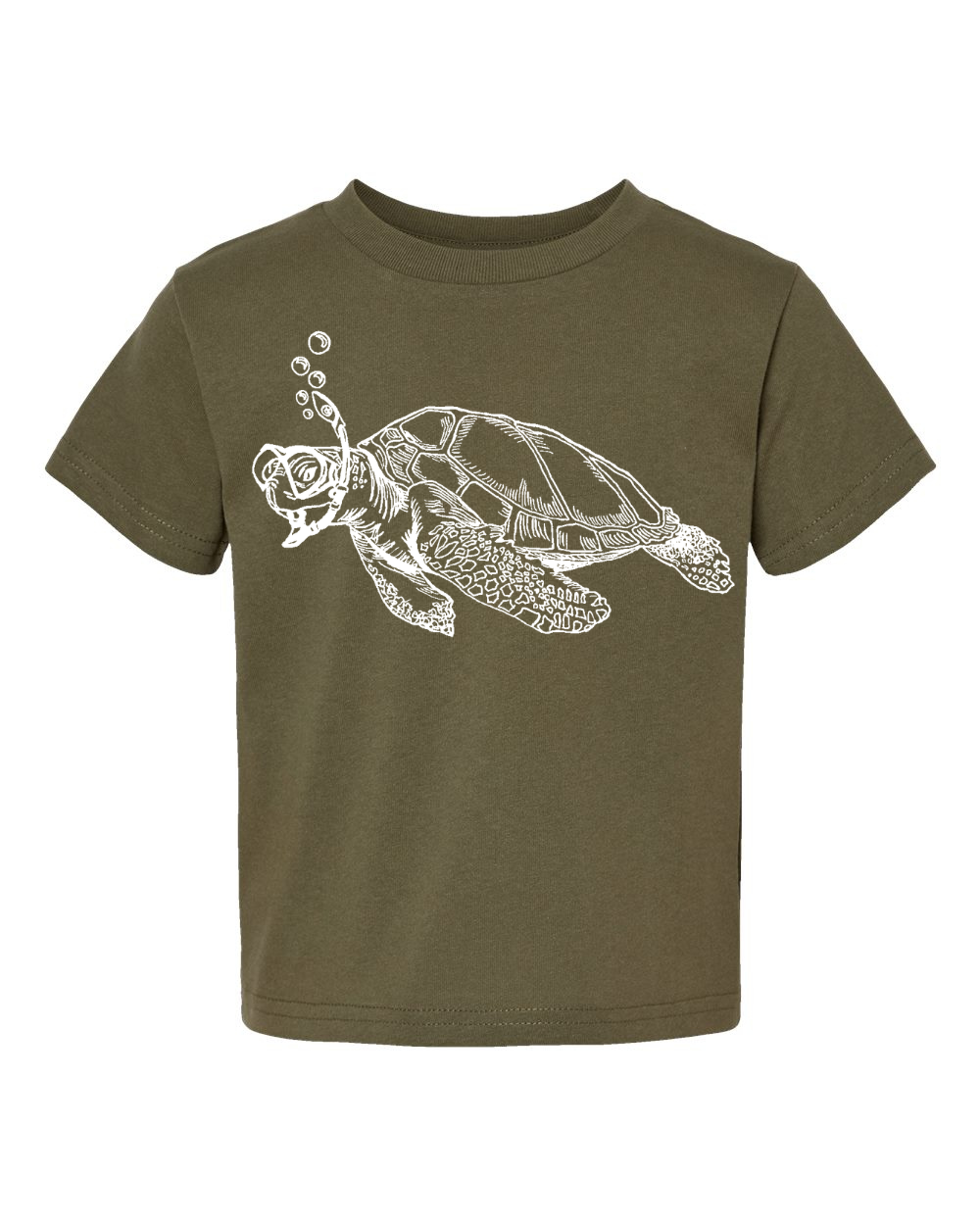 Snorkeling Sea Turtle Toddler Tee
