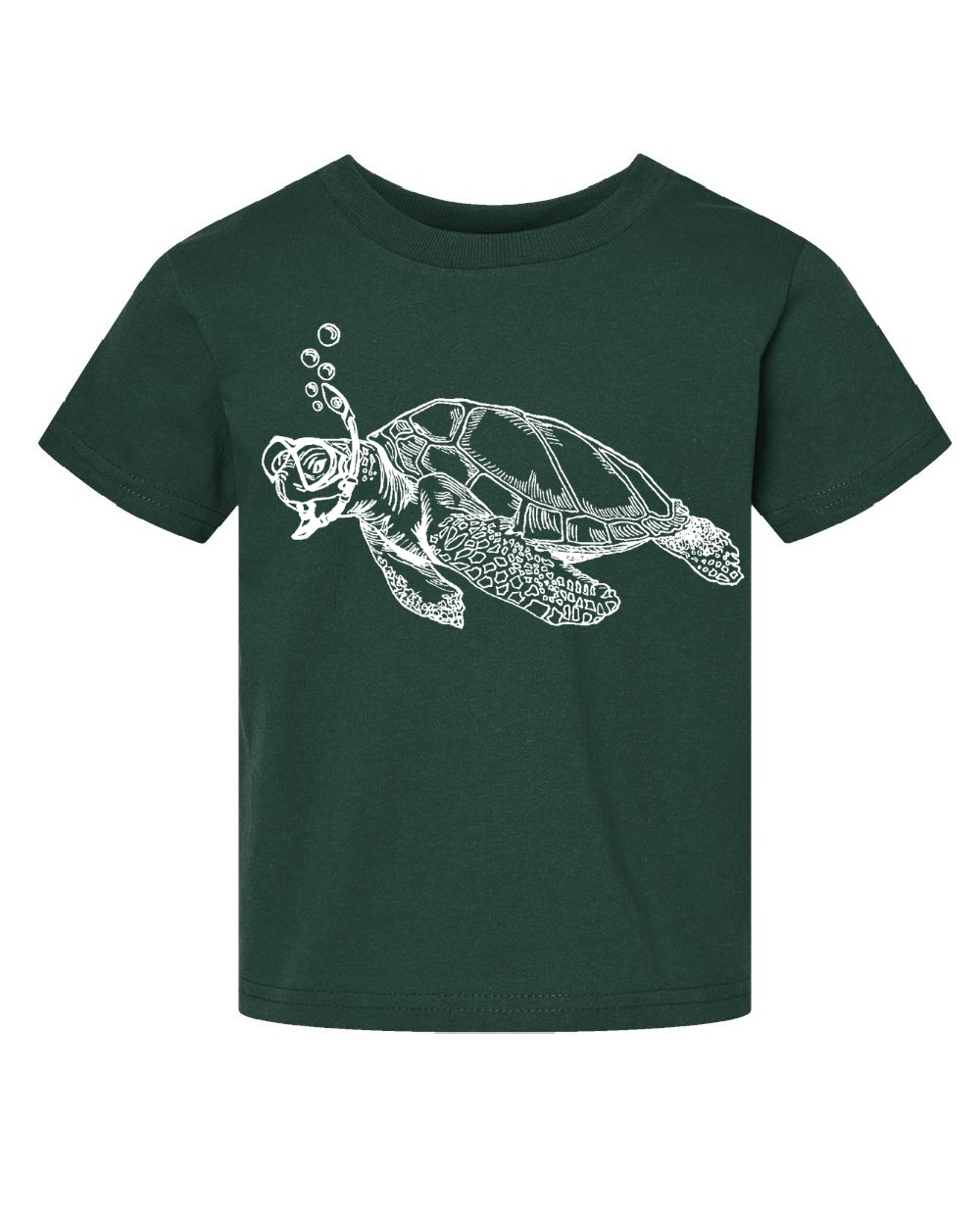 Snorkeling Sea Turtle Toddler Tee