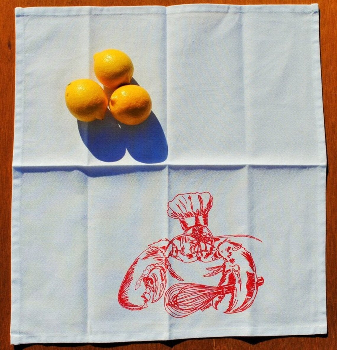 Set of 4 Sea Creature Napkins Bright